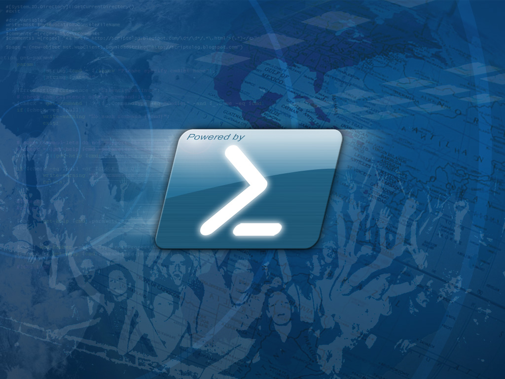 PowerShell Desktop Background